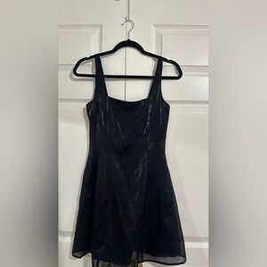 Staud Livingston Dress in Midnight